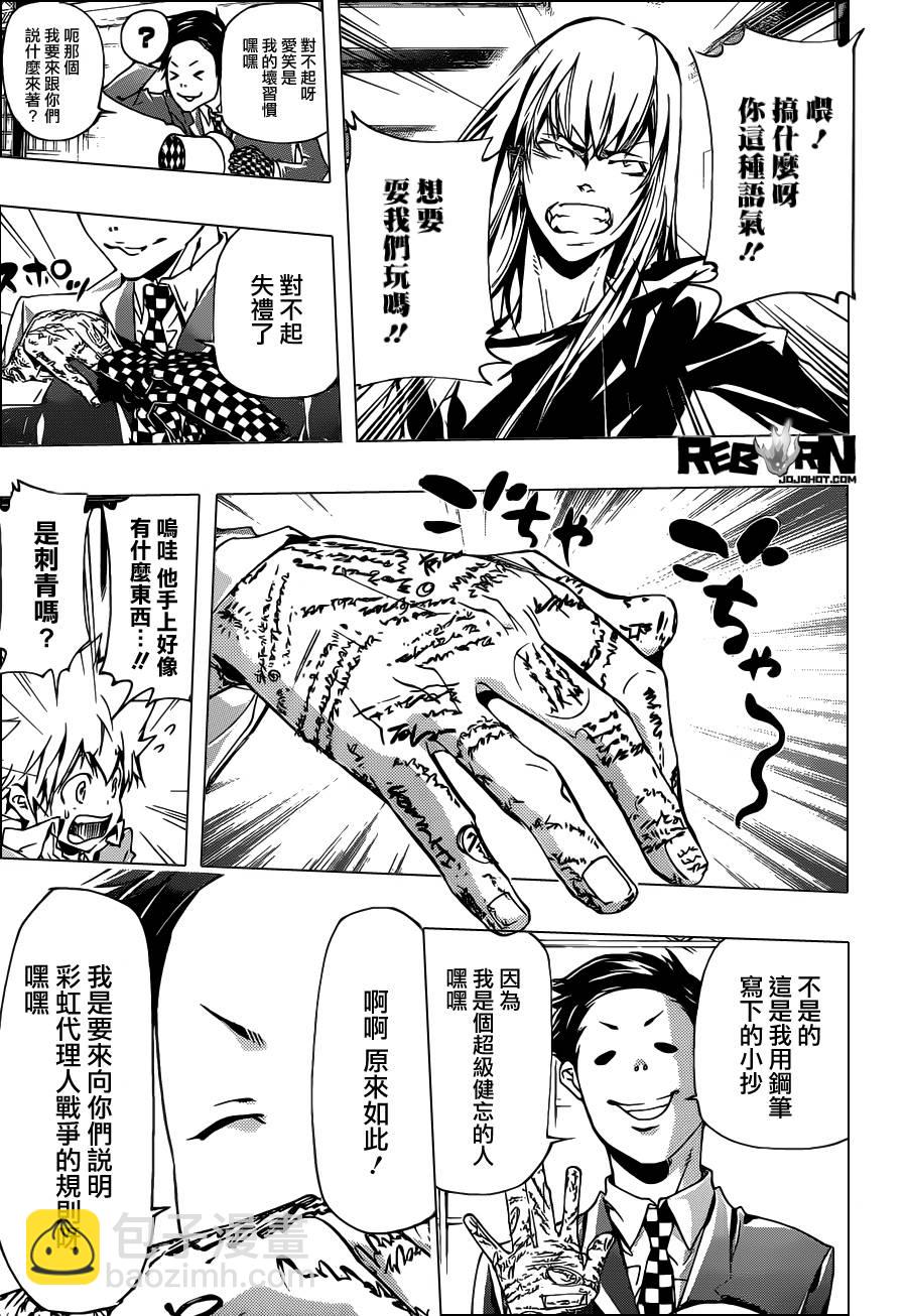🍴家庭教师 第356话 代理人战争规则 第3页