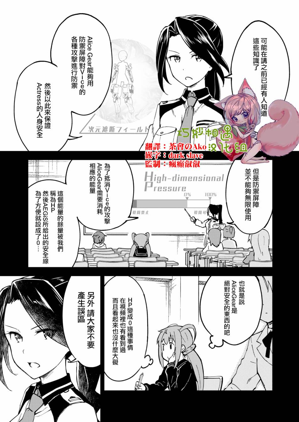 🍴机甲爱丽丝官方四格短篇集 胧月外传 03 第1页