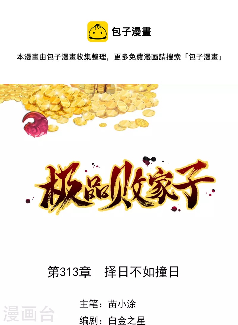 🍴极品败家子 第313话 择日不如撞日 第1页