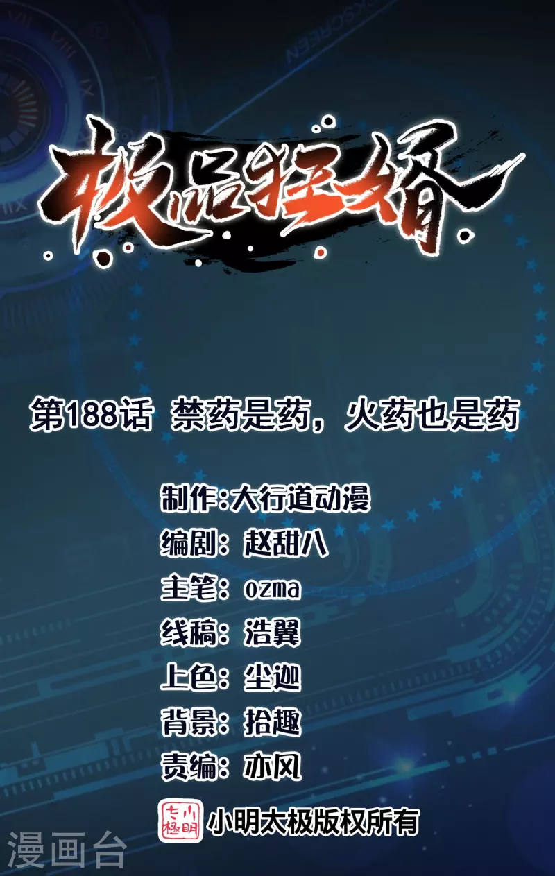 🍴极品狂婿 第188话 禁药是药，火药也是药 第1页