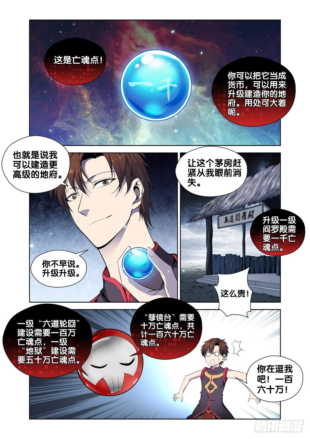 🍴极品阎罗系统 第三话 空虚寂寞冷 第1页