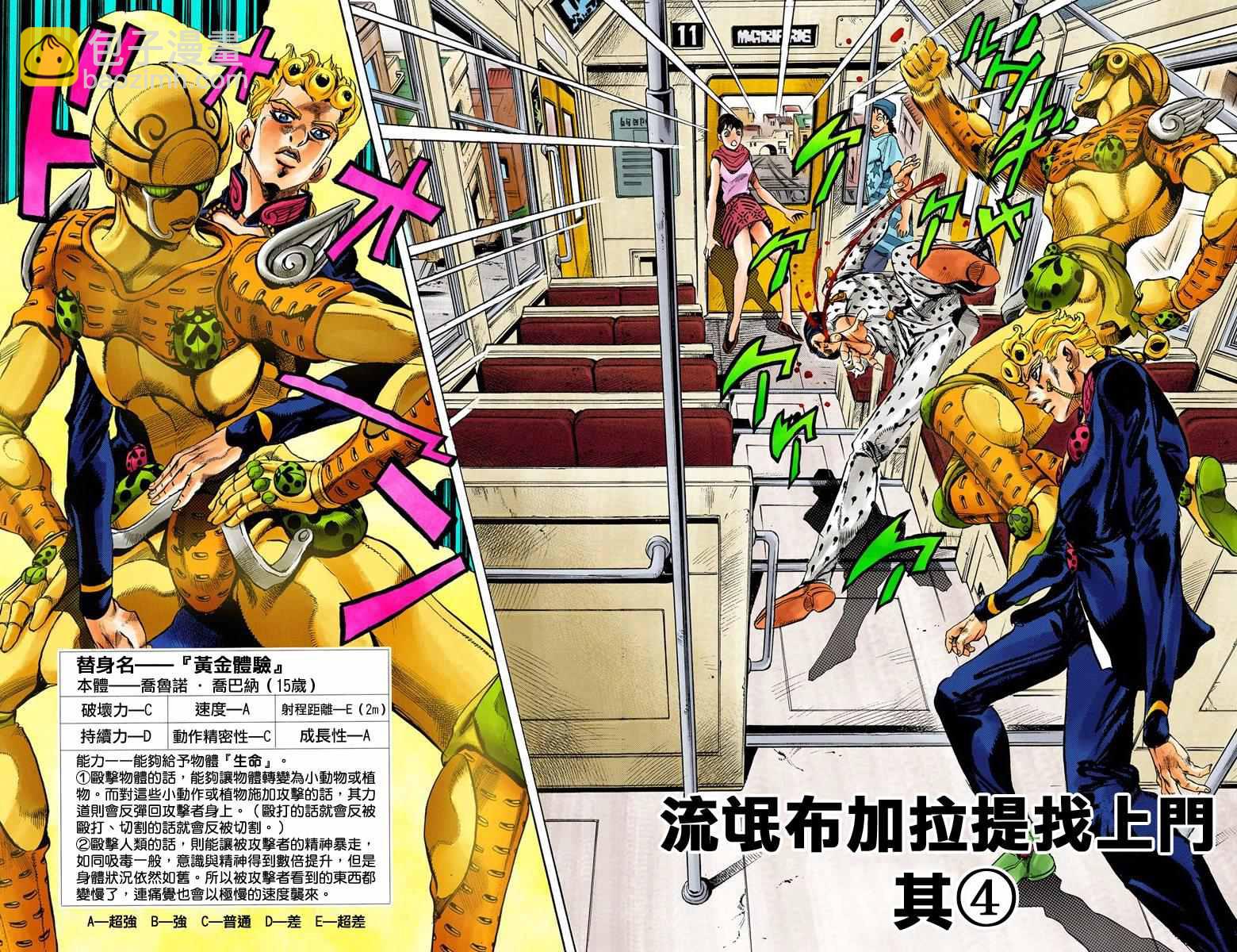 🍴JoJo奇妙冒险 第5部02卷全彩 第3页