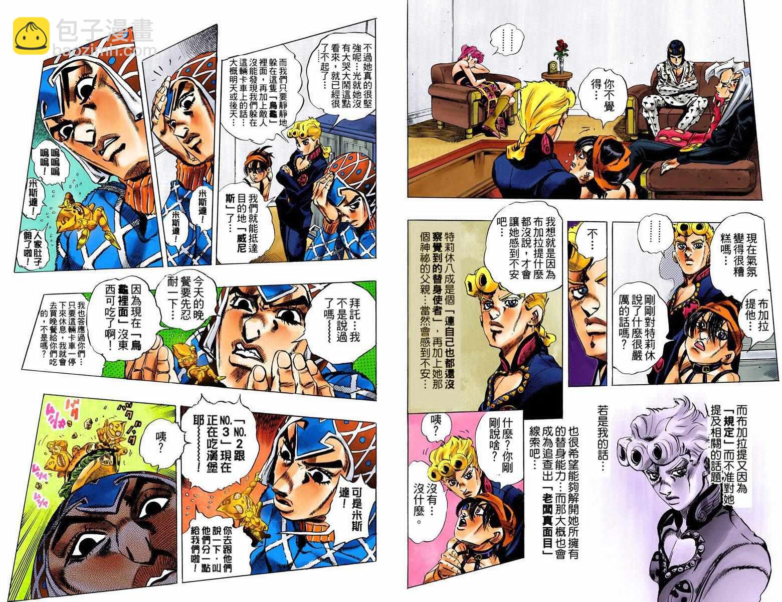 🍴JoJo奇妙冒险 第5部08卷全彩 第6页