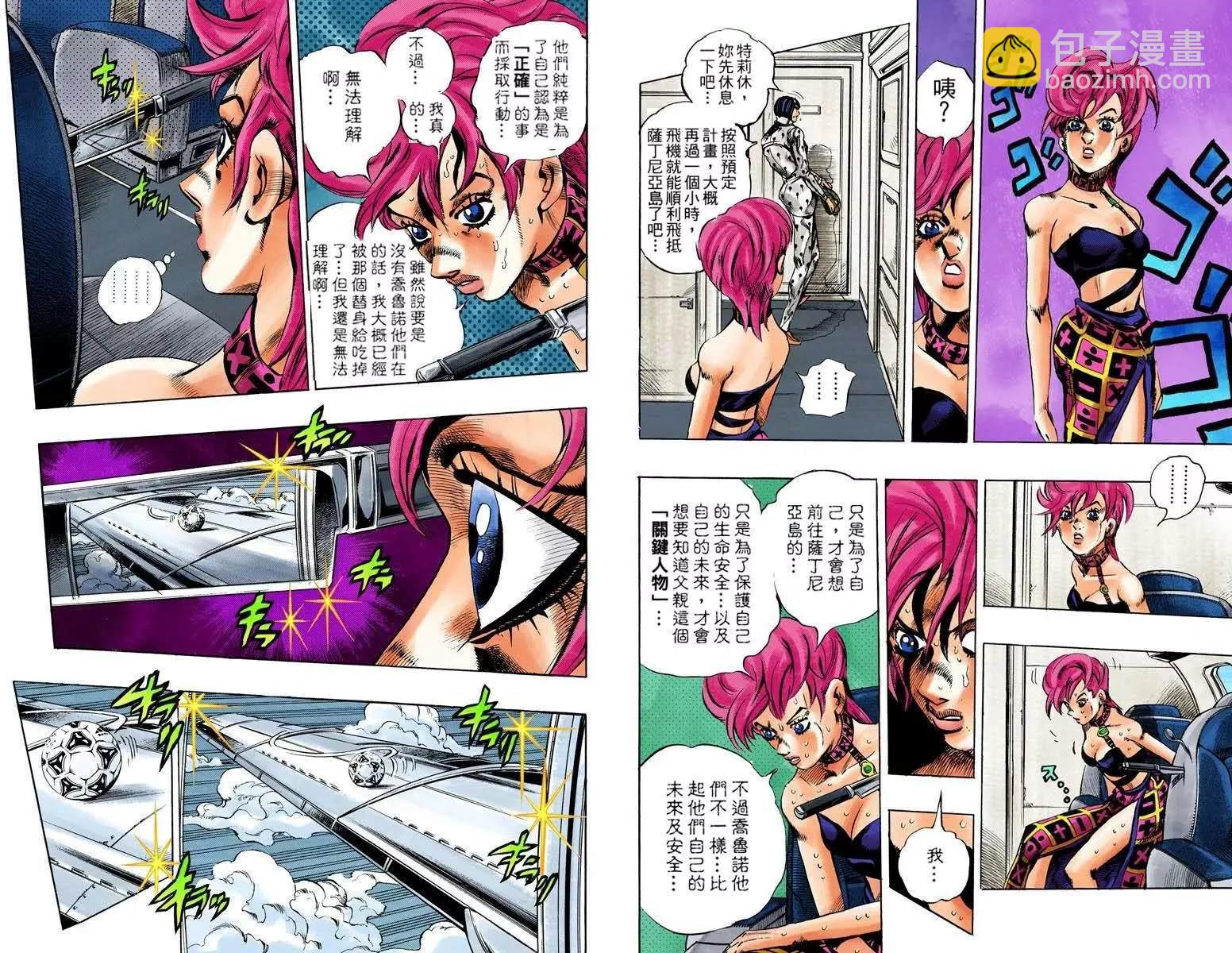 🍴JoJo奇妙冒险 第5部12卷全彩 第7页