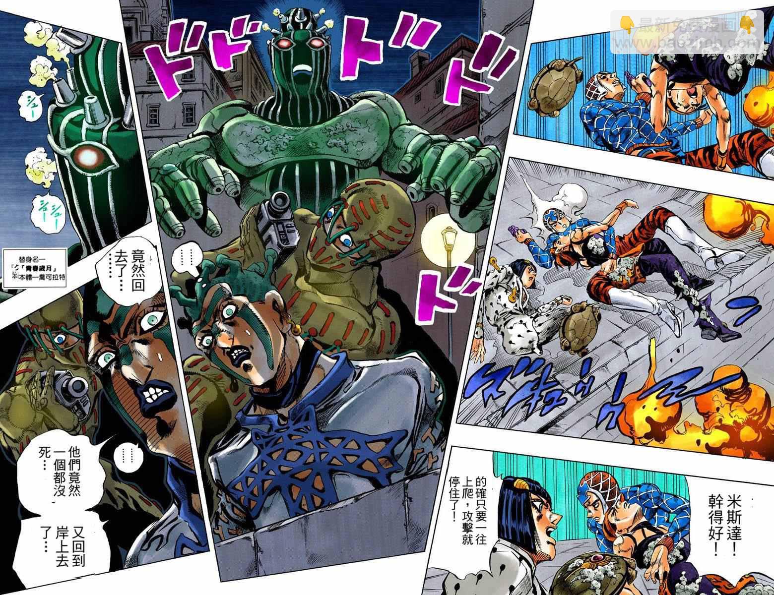🍴JoJo奇妙冒险 第5部14卷全彩 第8页