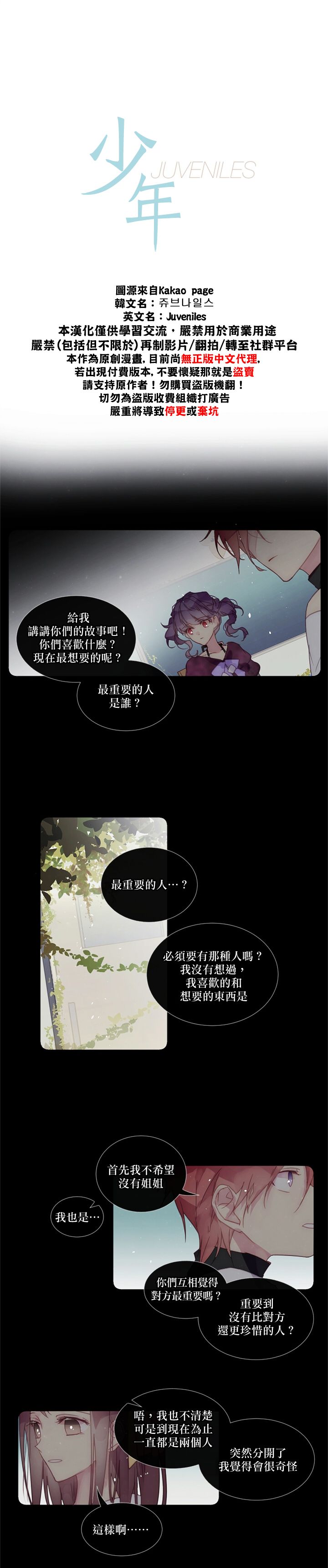🍴Juveniles少年 第16话 第3页