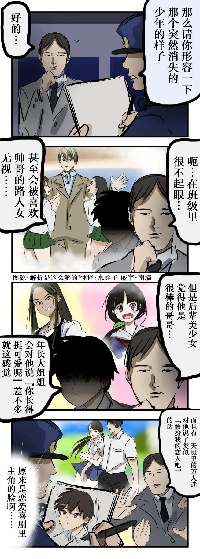 🍕カコミスル老师四格合集 主角脸 第1页
