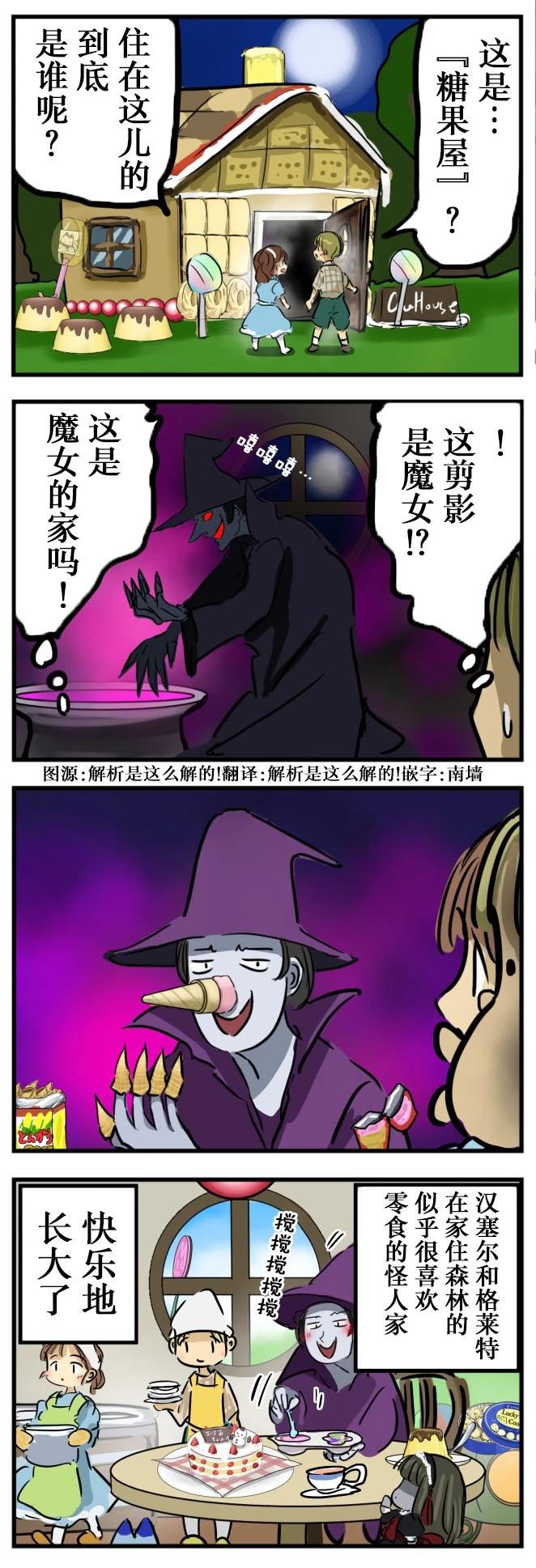 🍕カコミスル老师四格合集 汉塞尔与格莱特 第1页