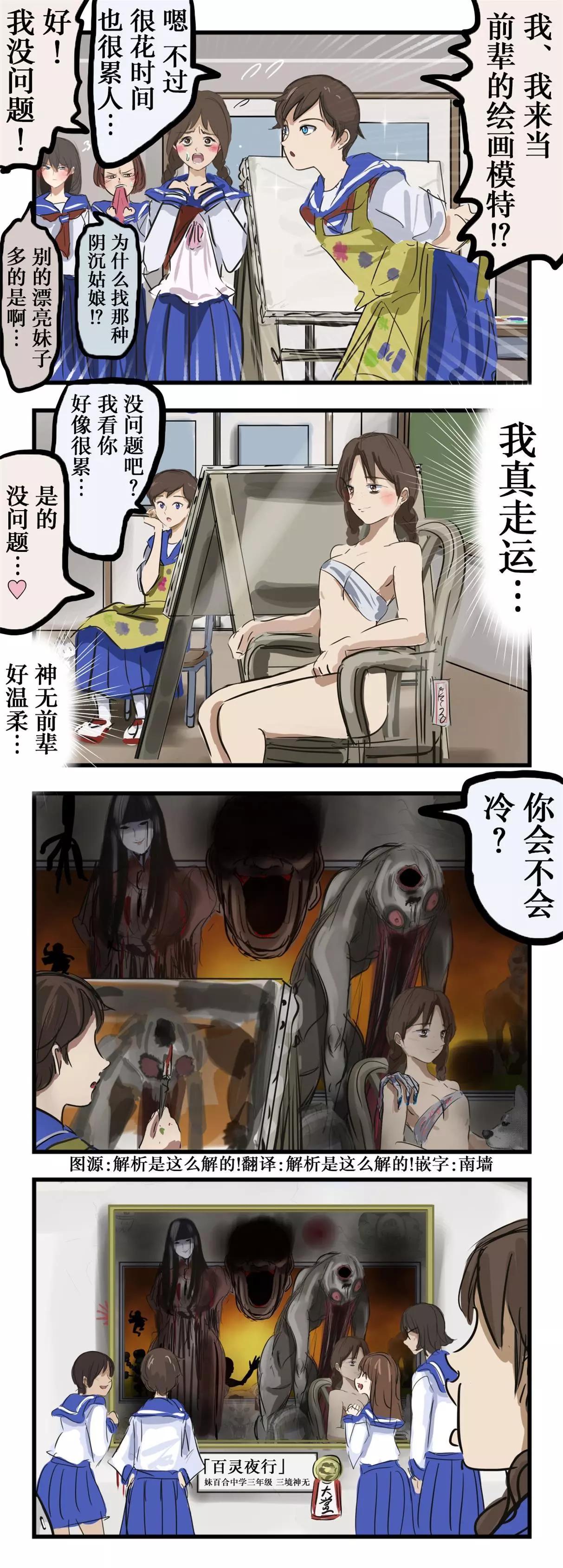 🍕カコミスル老师四格合集 容易累的模特 第1页