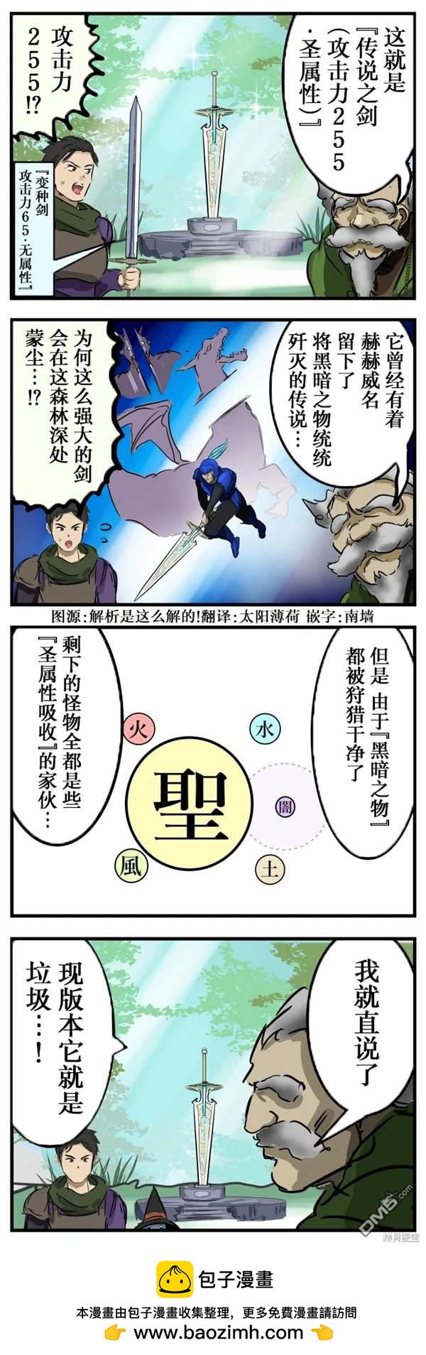 🍕カコミスル老师四格合集 曾经的传说 第1页