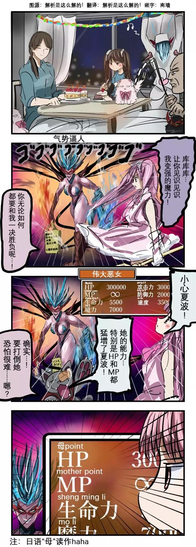 🍕カコミスル老师四格合集 HP和MP 第1页
