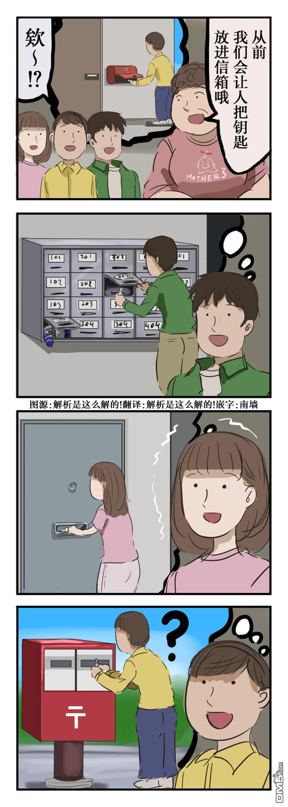 🍕カコミスル老师四格合集 信箱与钥匙 第1页