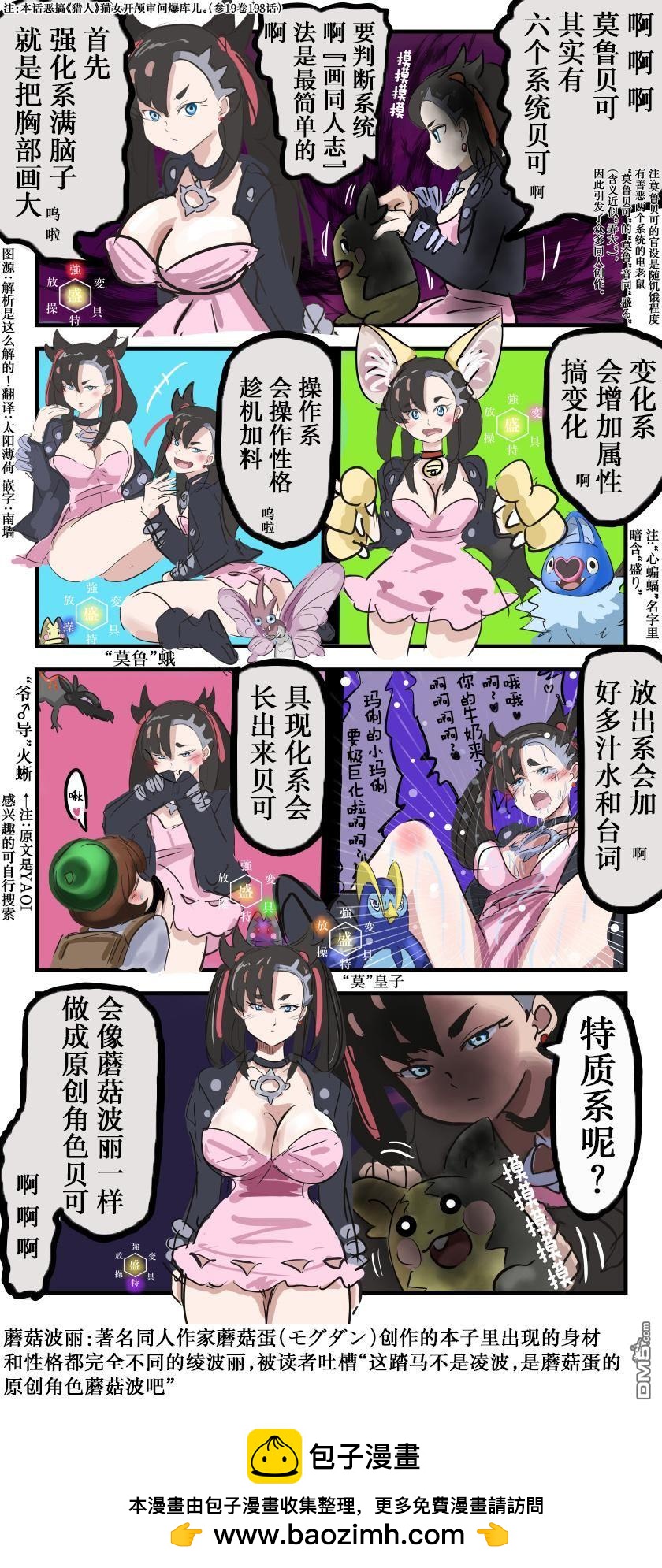 🍕カコミスル老师四格合集 莫鲁贝可的6个系统 第1页