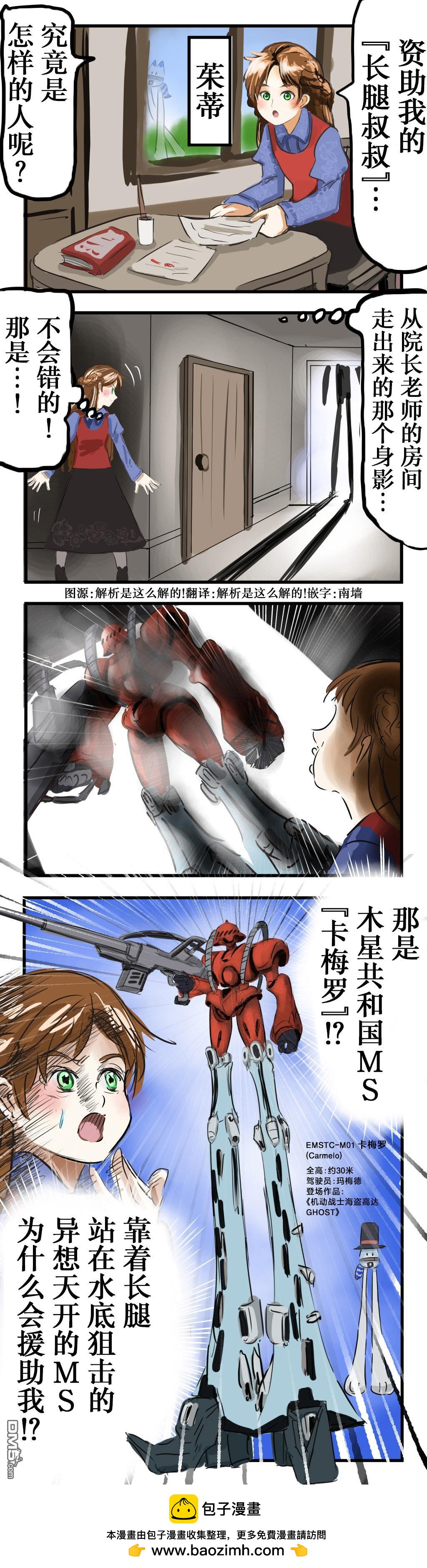 🍕カコミスル老师四格合集 长腿叔叔 第1页