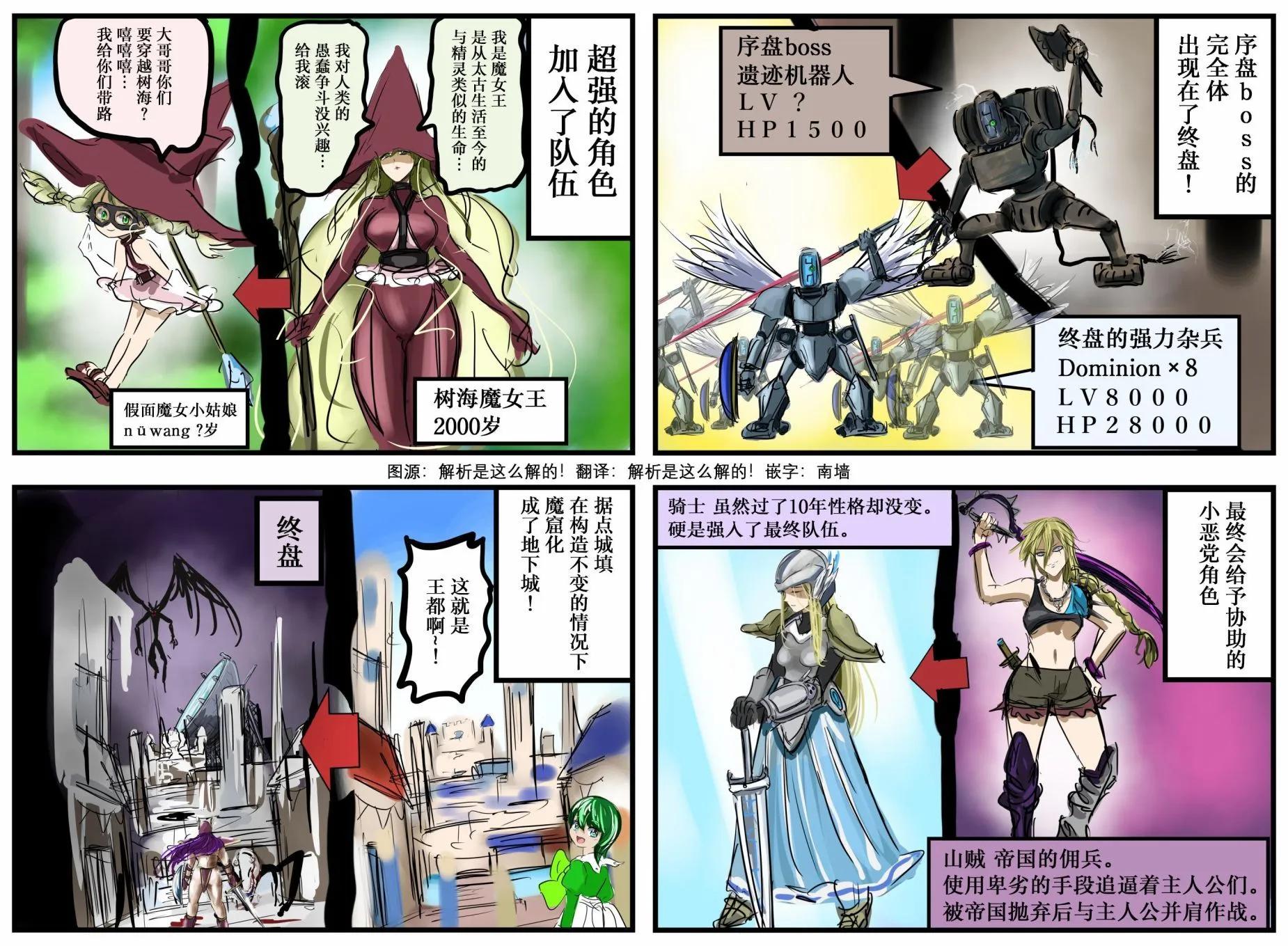 🍕カコミスル老师四格合集 我喜欢的RPG剧情 第1页