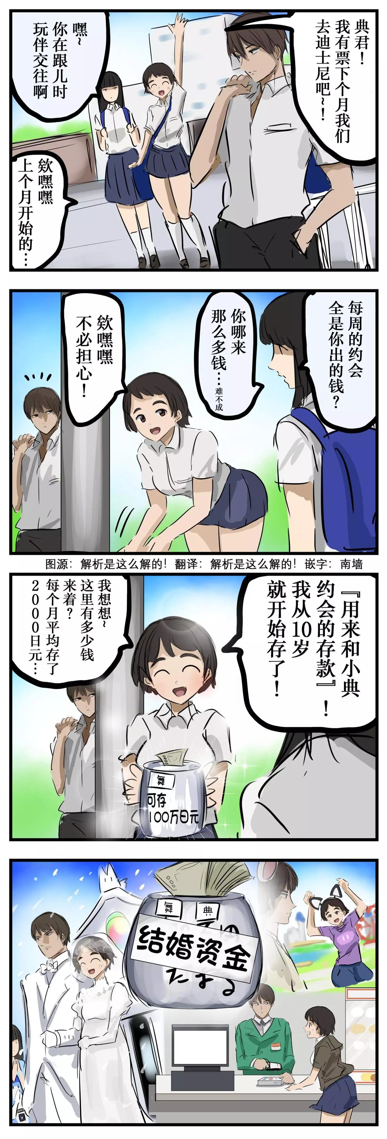 🍕カコミスル老师四格合集 有目标的存款 第1页