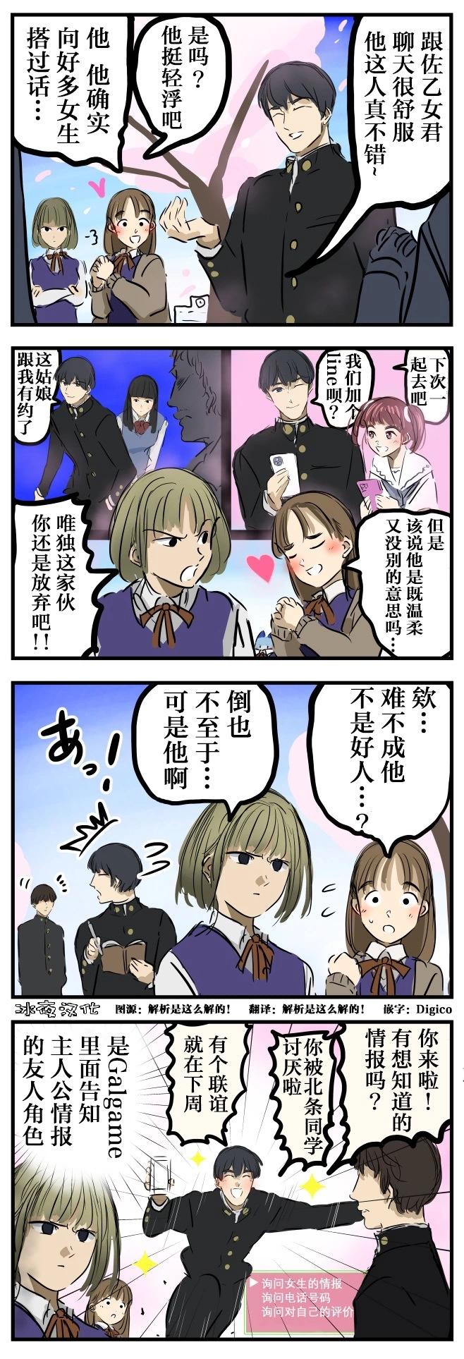 🍕カコミスル老师四格合集 情报收集 第1页
