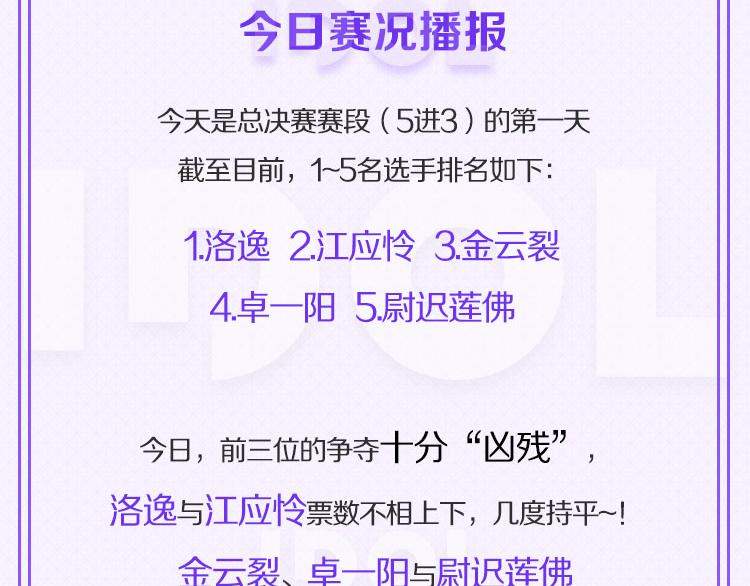 🍕看见漫画偶像 总决赛第一天赛况播报 第2页