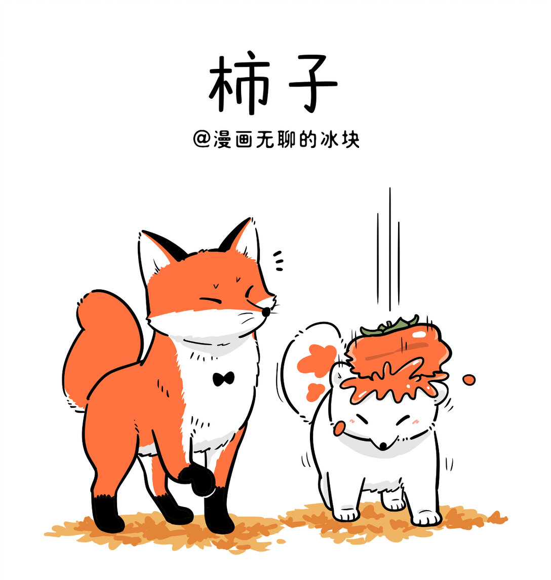 🍕快把动物放进冰箱 霜降好柿坠，般配成绝配 第1页
