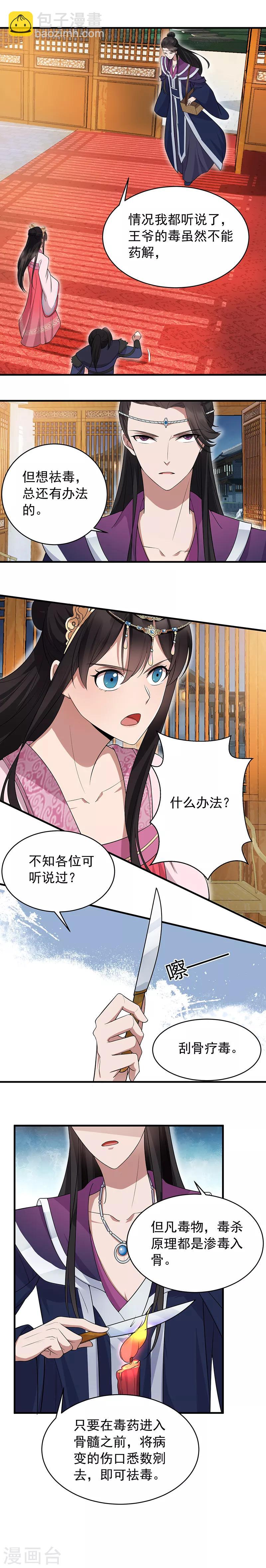 🍕狂女重生：纨绔七皇妃 第125话 刮骨疗毒 第7页
