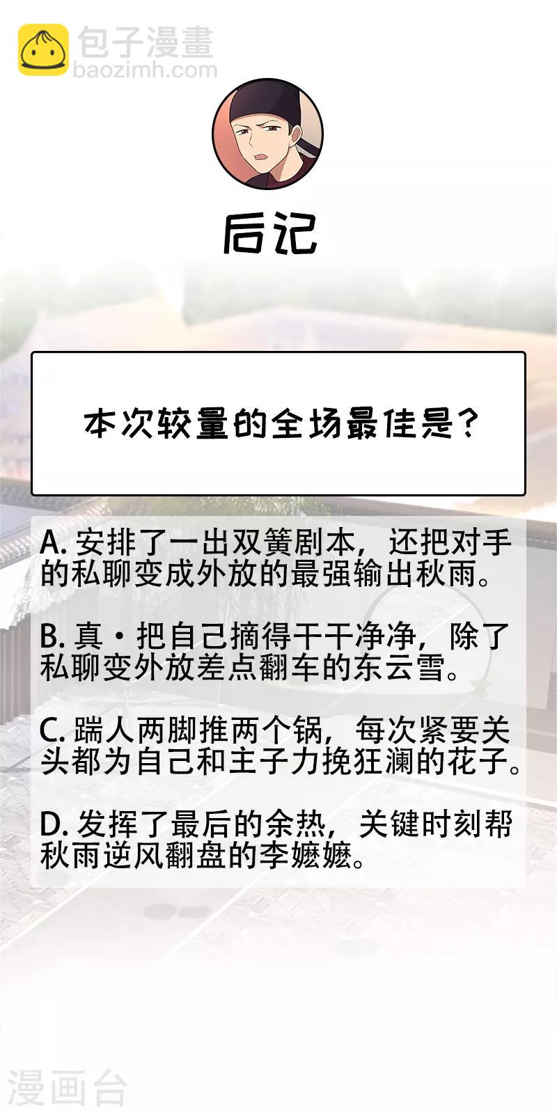 🍕狂女重生：纨绔七皇妃 第268话 演技的较量 第22页