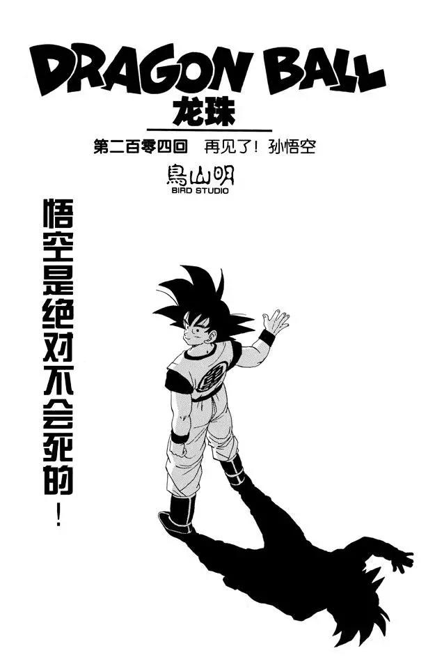 🍔龙珠 第204话 再见了！孙悟空 第1页