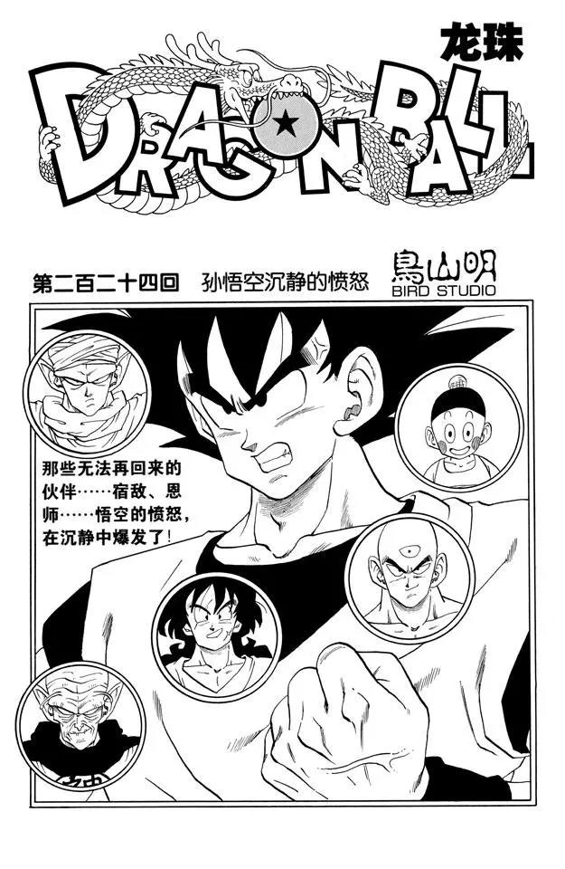🍔龙珠 第224话 孙悟空神经的愤怒 第1页