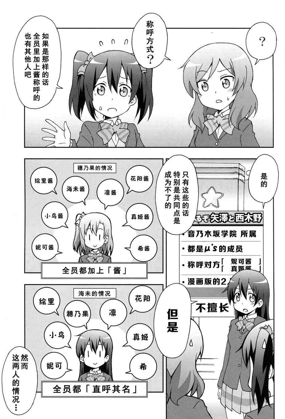 🍔LoveLive μ's talk 矢泽和西木野 第11页