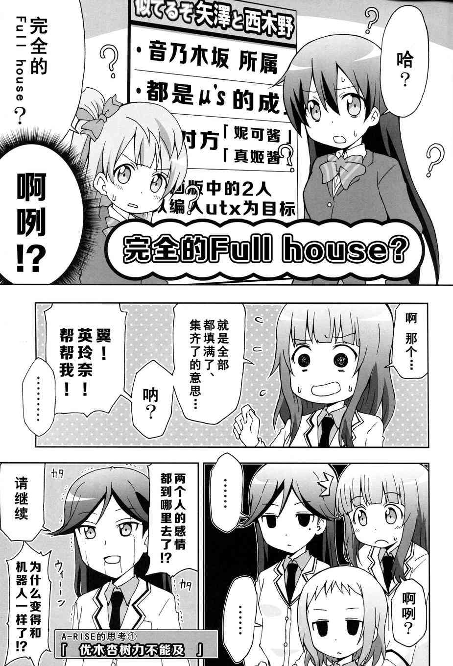 🍔LoveLive μ's talk 矢泽和西木野 第13页
