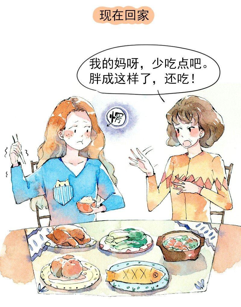🍟满满日常漫画 02 关于体重 第6页