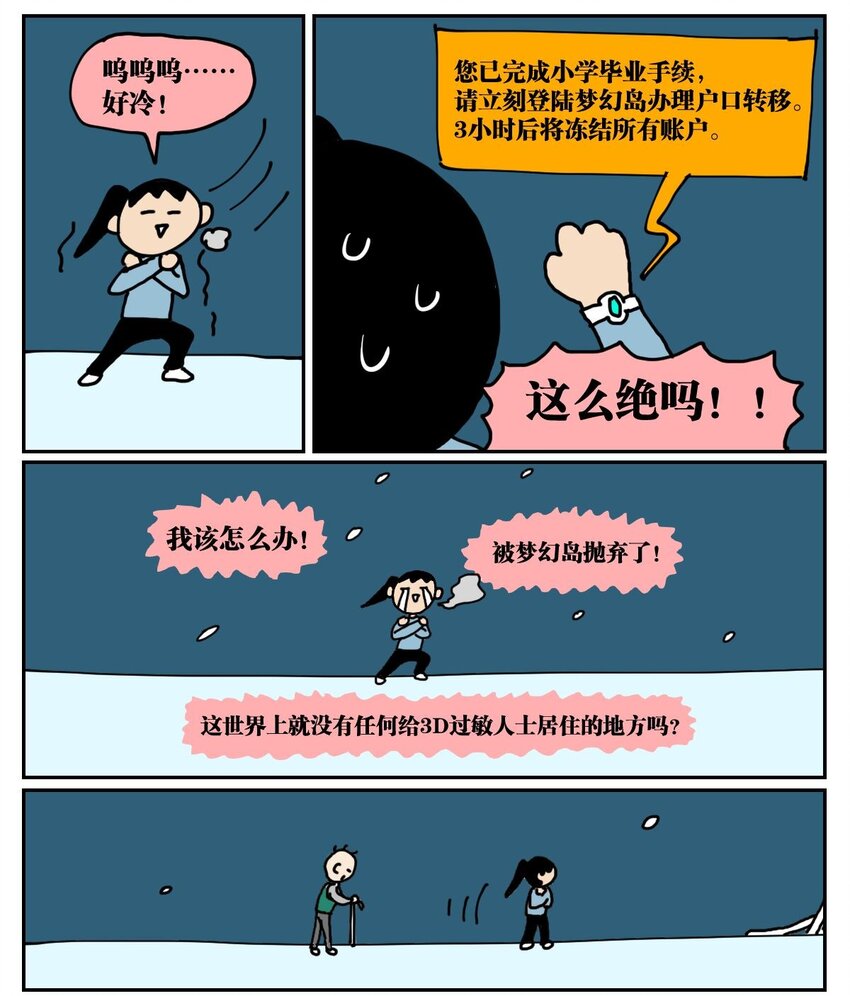 02 我因为晕3D而被赛博世界抛弃了！-第2话
