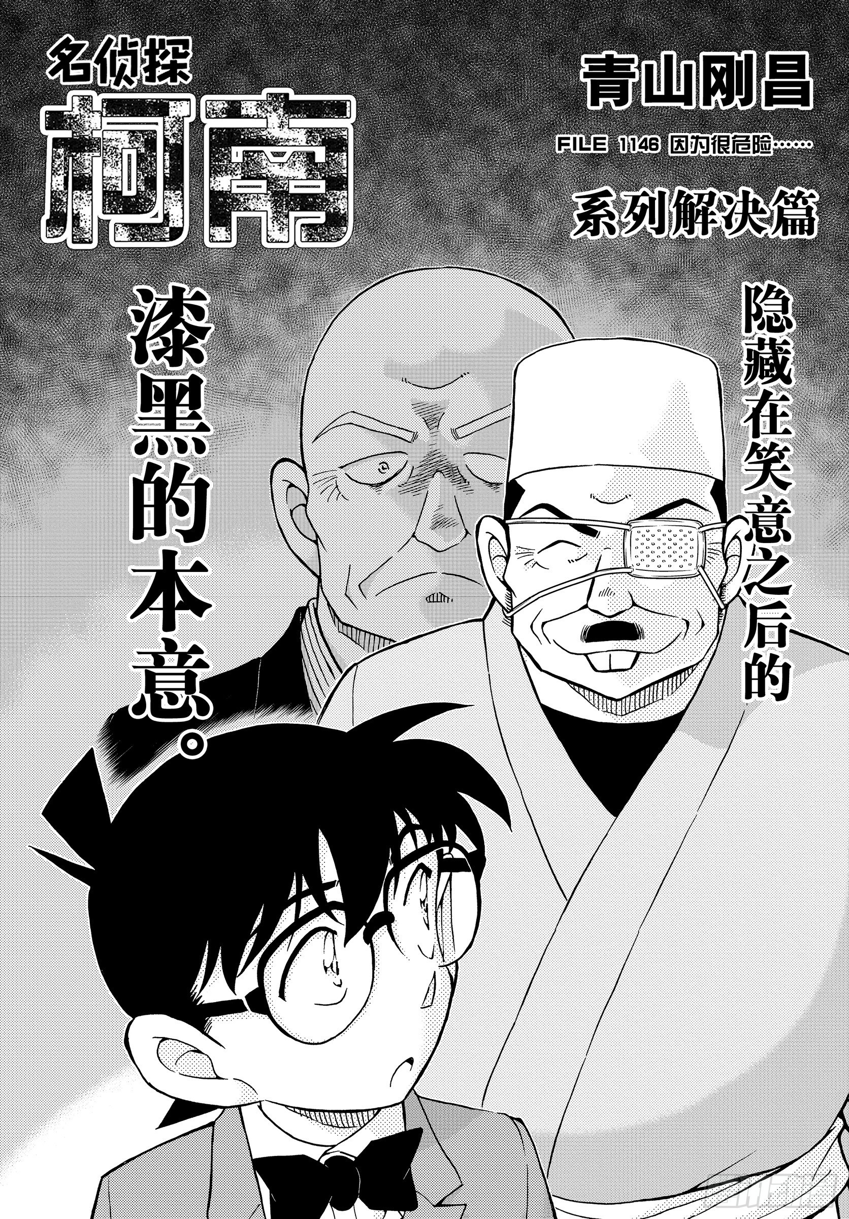 🍟名侦探柯南 FILE 1146 因为很危险 第1页