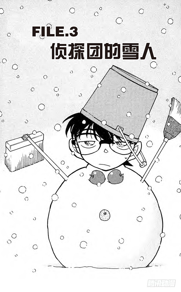 🍟名侦探柯南 FILE.3 侦探团的雪人 第1页