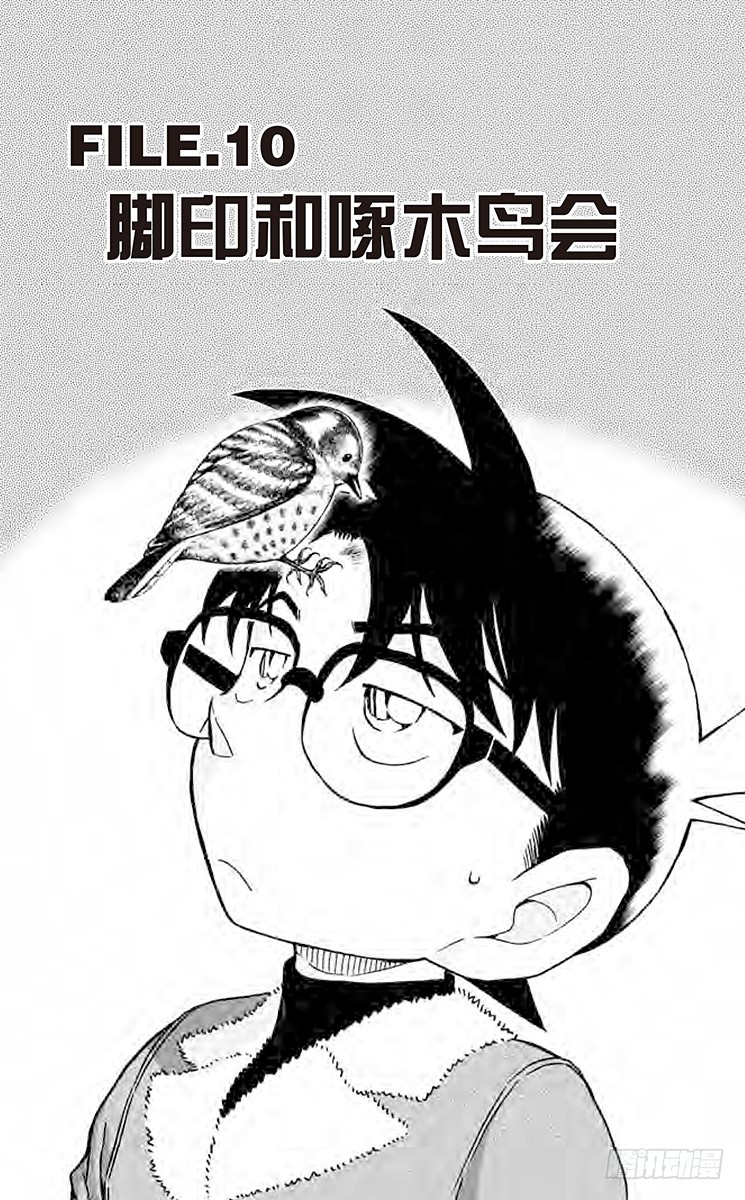 🍟名侦探柯南 FILE.10 脚印和啄木鸟会 第1页