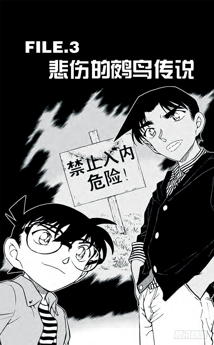 🍟名侦探柯南 FILE.3 悲伤的鵺鸟传说 第1页