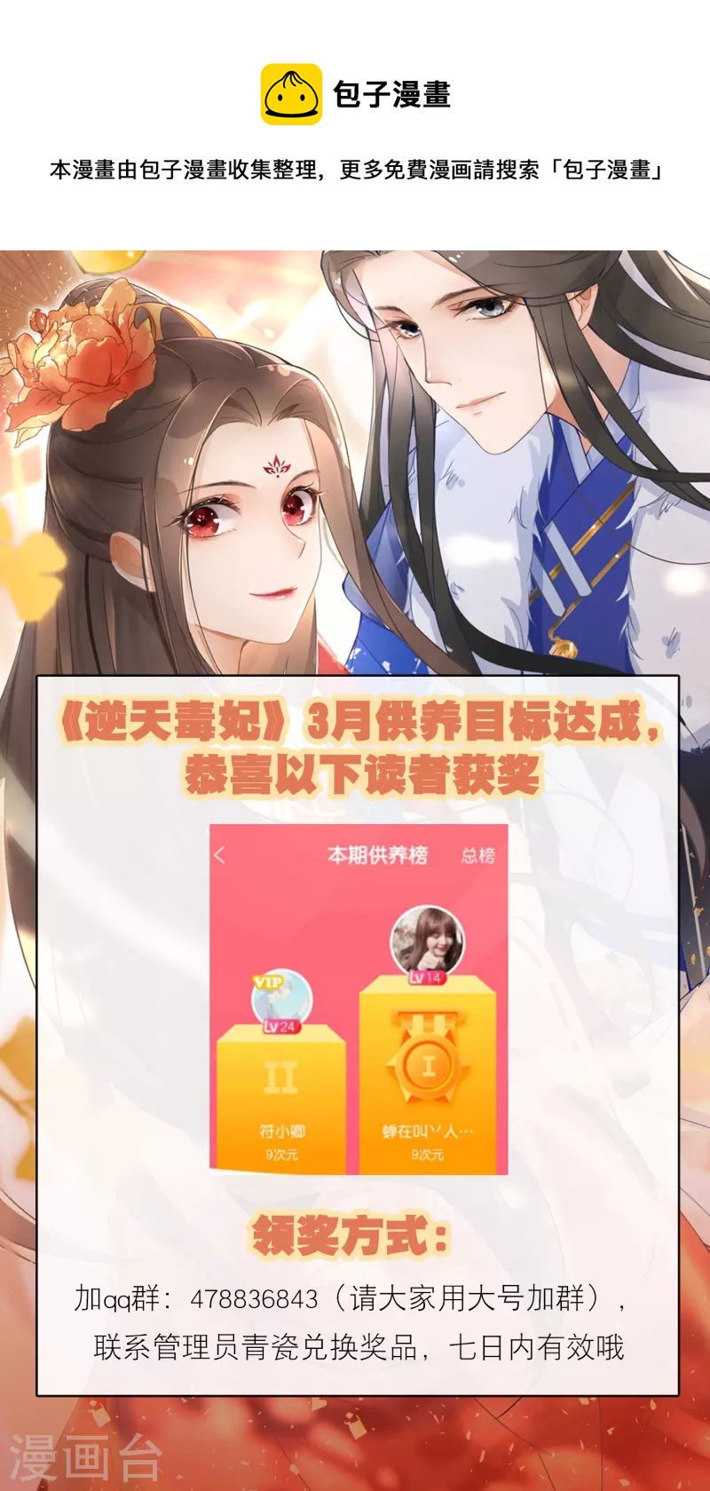 2022年3月供养获奖名单-第258话