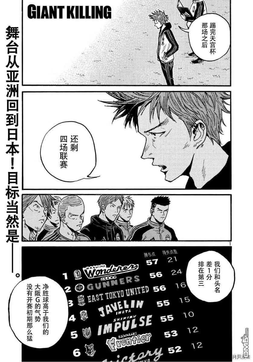 🍗逆转监督GIANT KILLING 第552话 第1页