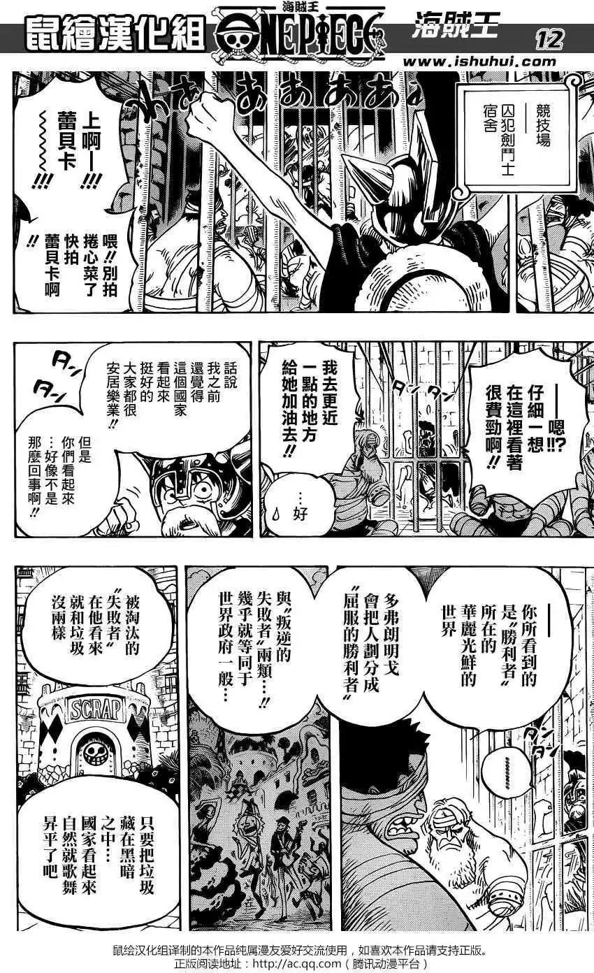 🍖ONE PIECE航海王 第726回 力库一族 第13页