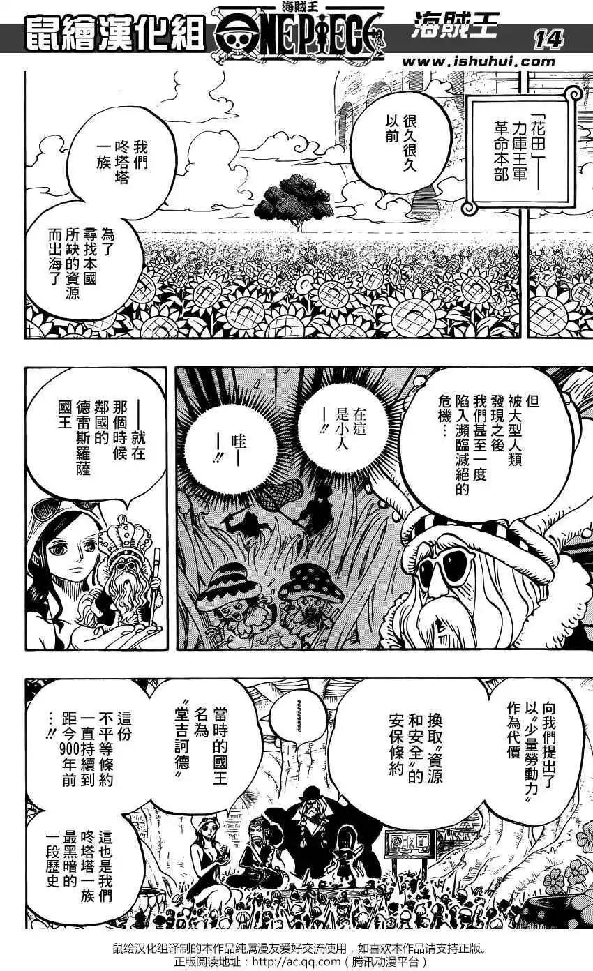 🍖ONE PIECE航海王 第726回 力库一族 第15页
