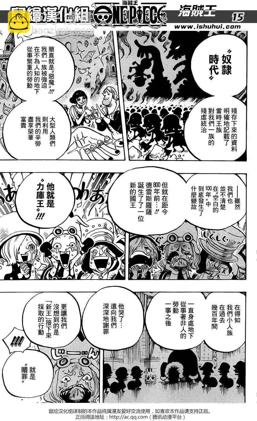 🍖ONE PIECE航海王 第726回 力库一族 第16页