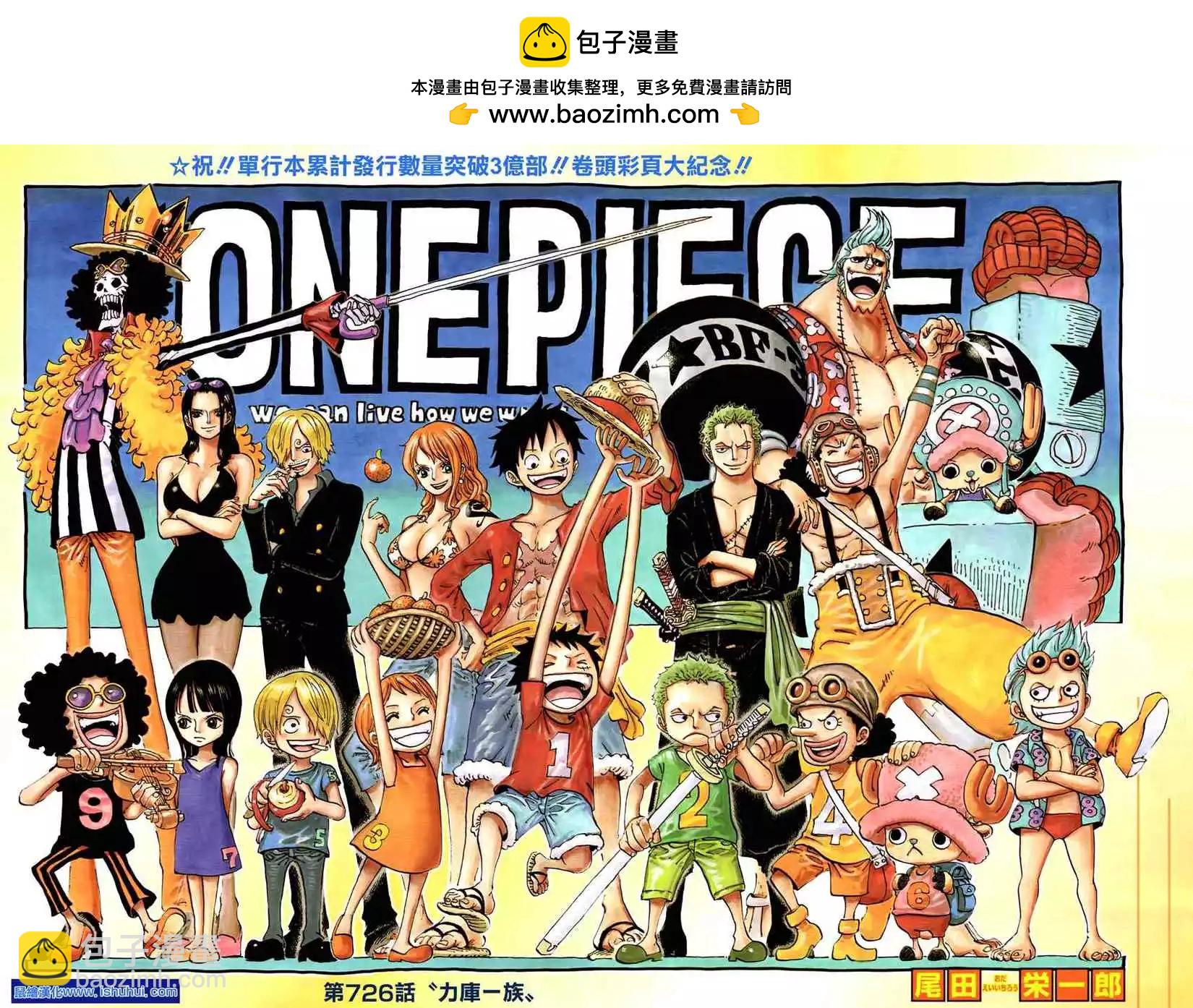 🍖ONE PIECE航海王 第726回 力库一族 第2页