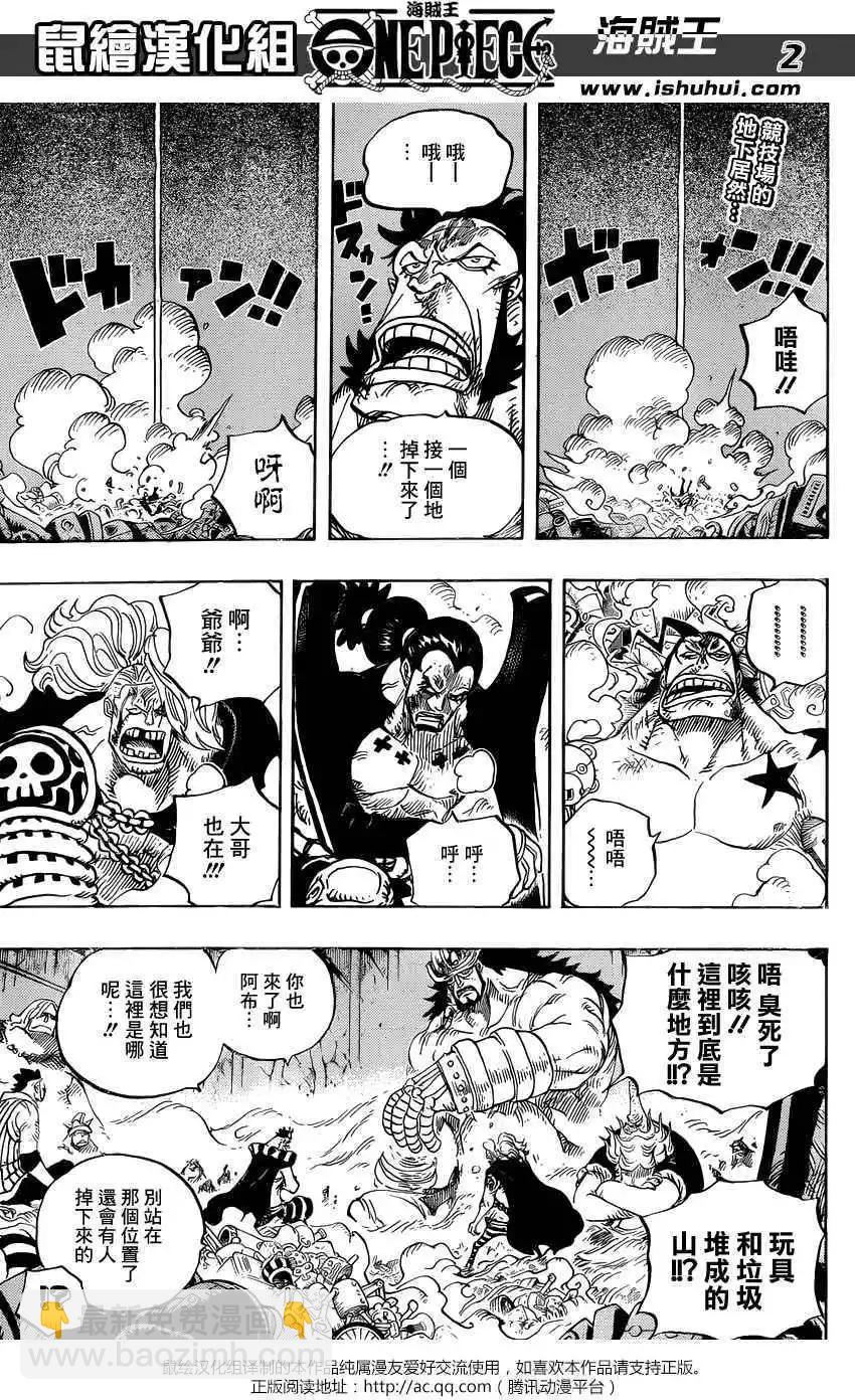 🍖ONE PIECE航海王 第726回 力库一族 第3页