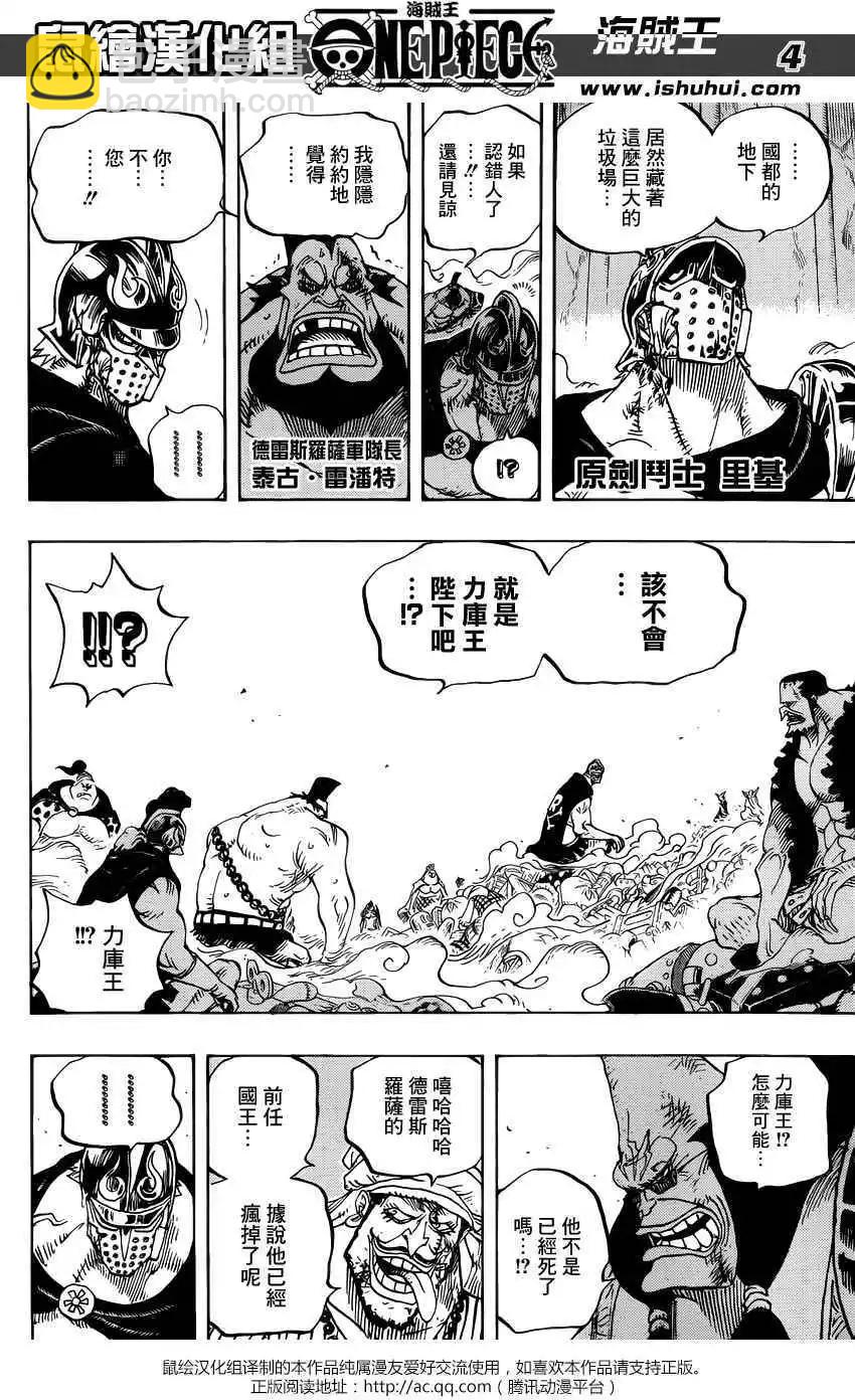 🍖ONE PIECE航海王 第726回 力库一族 第5页
