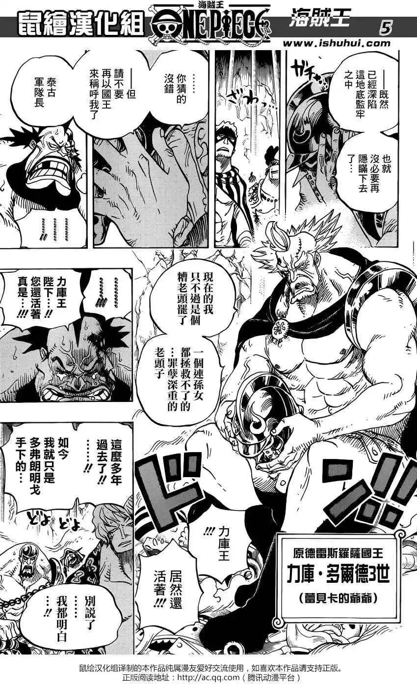🍖ONE PIECE航海王 第726回 力库一族 第6页
