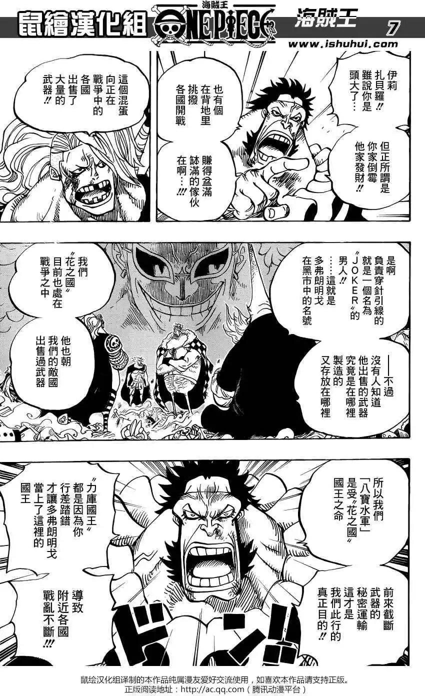 🍖ONE PIECE航海王 第726回 力库一族 第8页