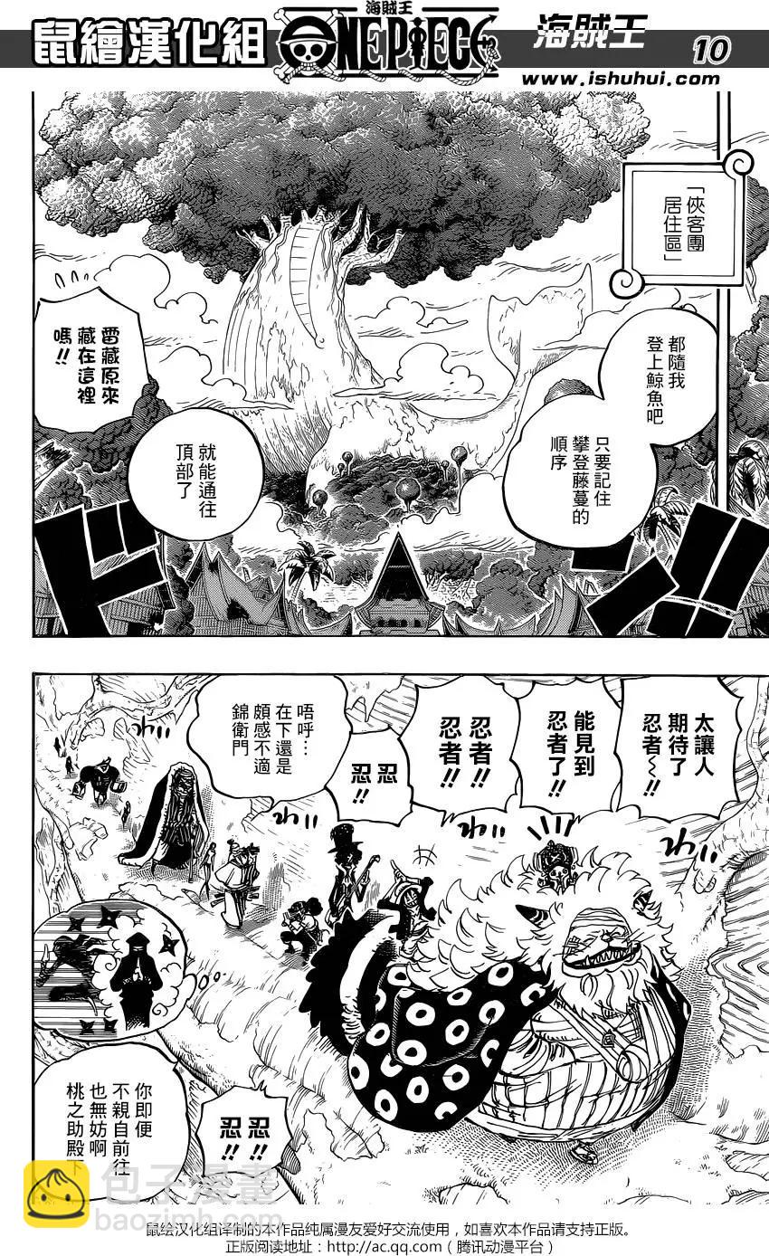 🍖ONE PIECE航海王 第817回 雾之雷藏 第11页
