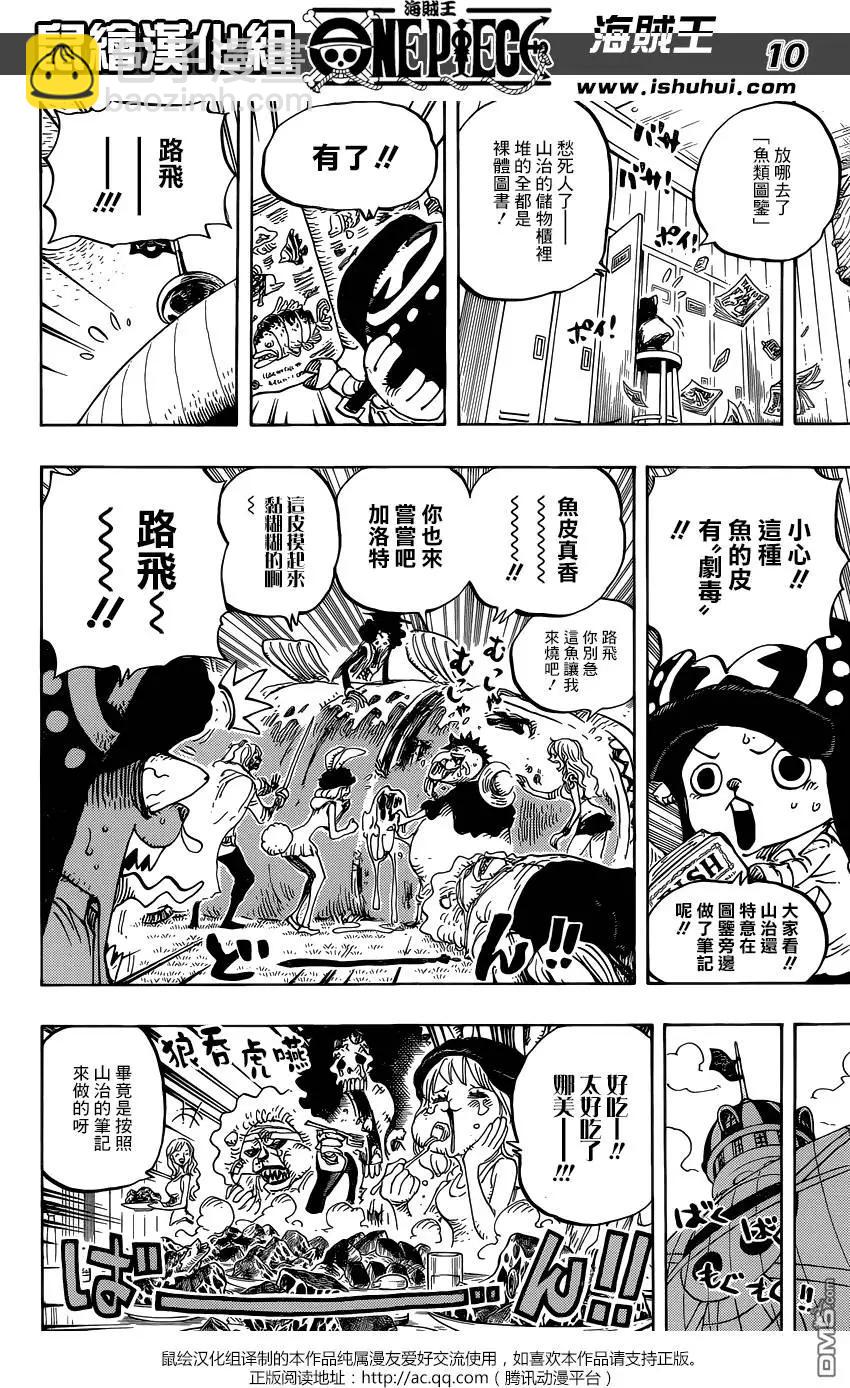 🍖ONE PIECE航海王 第825回 世经上的连环画 第10页