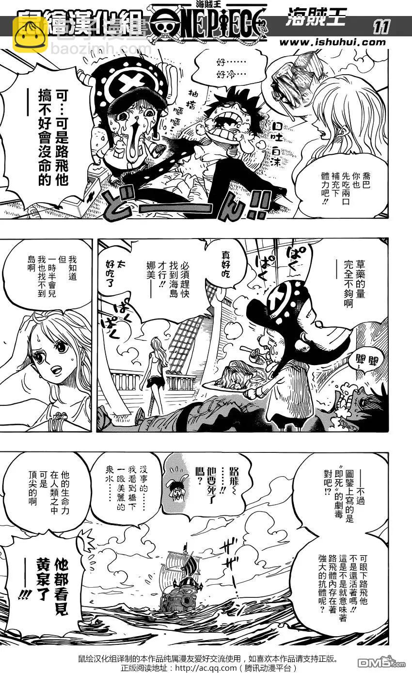 🍖ONE PIECE航海王 第825回 世经上的连环画 第11页