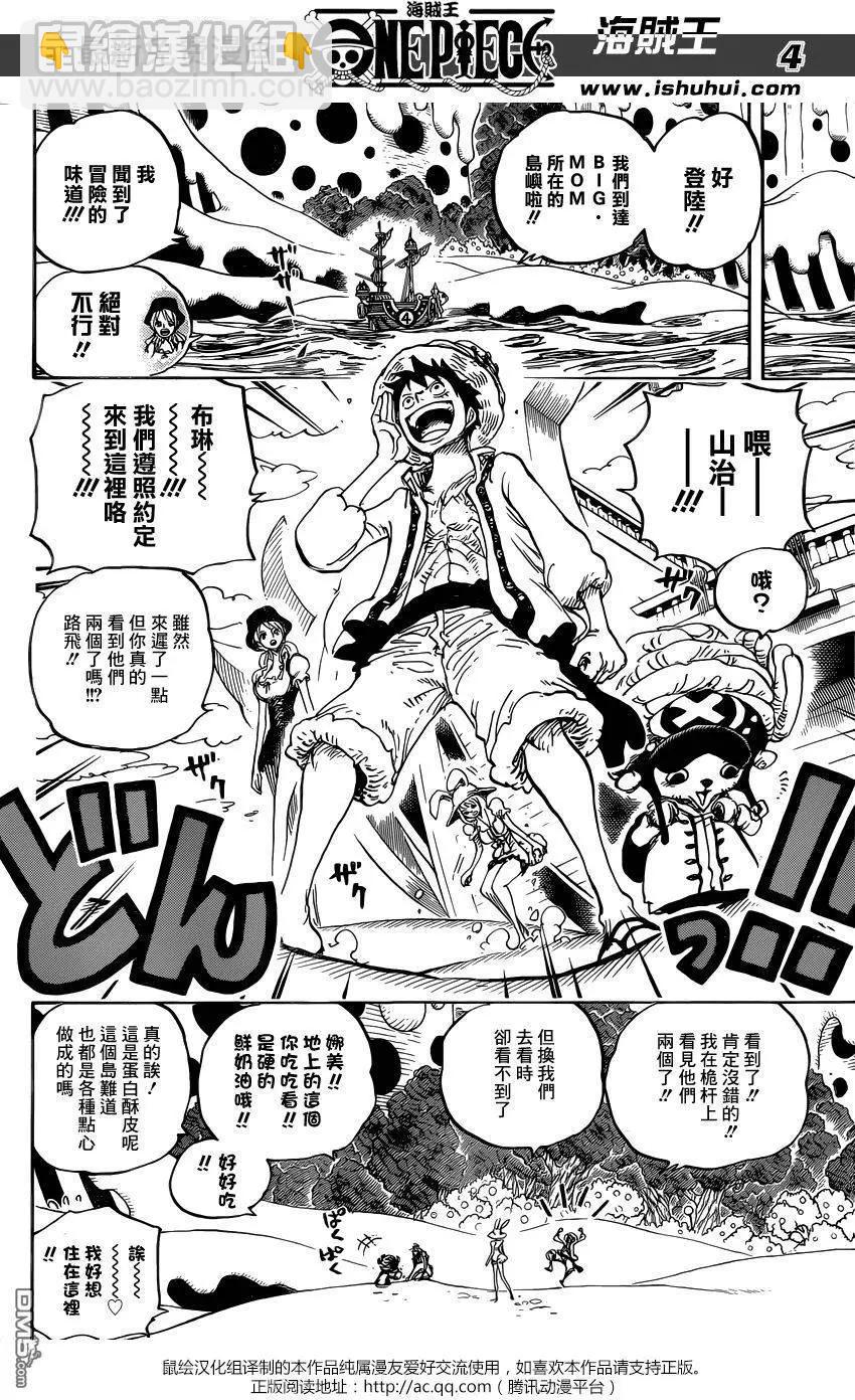 🍖ONE PIECE航海王 第831回 奇幻森林的冒险 第4页