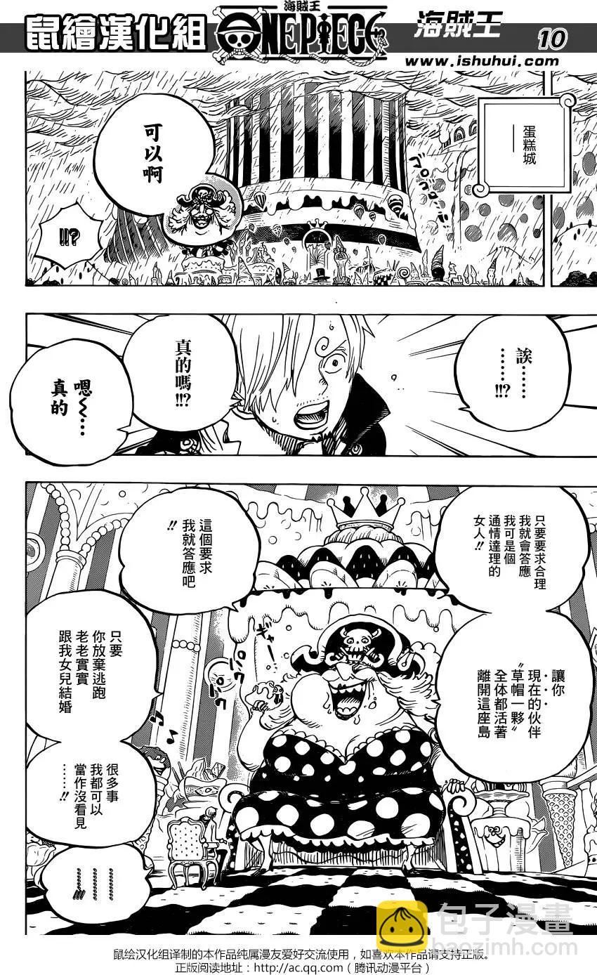 🍖ONE PIECE航海王 第846回 蛋蛋的警备 第11页